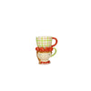 Brandani TAZZA DOUBLE LADY FRAGOLA DOLOMITE