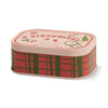 Candela in latta stampata Bistro da 127 g (4,5 oz) con motivo fragola - Fragola