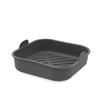 H&H - Contenitore in silicone per friggitrice ad aria quadrato cm 20