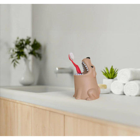 WINKEE Porta spazzolino a forma di cagnolino - decorazione da bagno