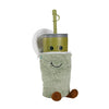 Fuzzie Mimi - Borraccia termica da 360 ml con rivestimento in peluche