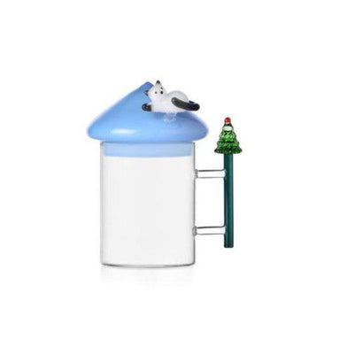 Ichendorf Tisaniera gatto sdraiato sul tappo christmas tales