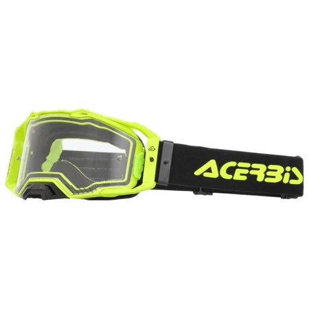 Acerbis Maschera vulcan giallo fluo