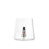 Bicchiere in vetro borosilicato 48 cl con decoro Pupazzo di neveH&H
