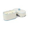 Candela in ceramica Cherie da 155 g (5,5 oz) - Blu - Lavanda e timo