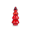 Albero natale rosso in vetro soffiato a mano H&H