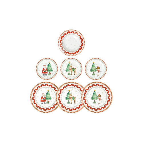 TAVOLA 18 PZ RACCONTI PORCELLANA