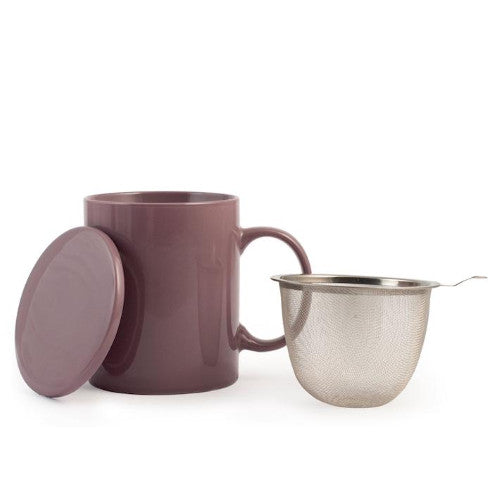 Tisaniera Malva con filtro in acciaio inox cc 340H&H