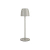 H&H - Lampada eureka da tavolo in metallo grigio cm 38