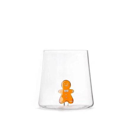 Bicchiere in vetro borosilicato 48 cl con decoro Gingerbread ManH&H
