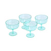 Bicchieri in acrilico Rue Margarita - Set da 4 - Menta