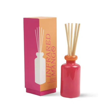 Diffusore in vetro impilabile da 94 ml (3,2 fl oz) rosa acceso e arancione - Mango a infrarossi