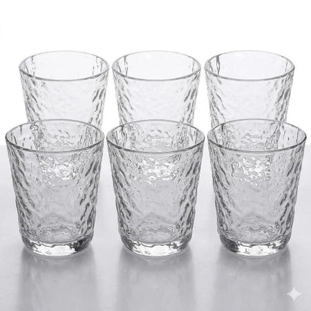 Set 6 bicchieri Elsa Trasparente Cc 270