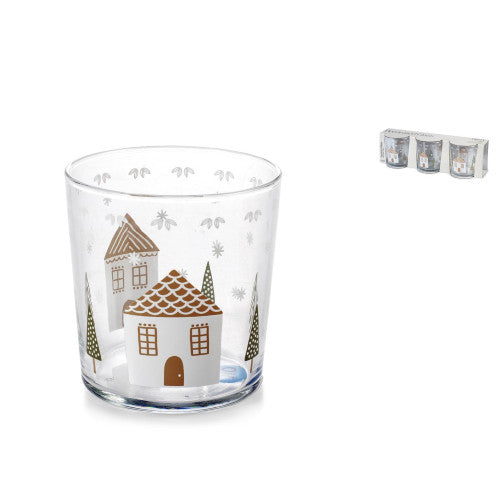 Set 3 Bicchieri Warm Wishes 35 clH&H
