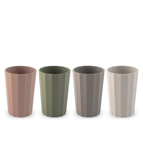 Set quattro bicchieri coliseum in polipropilene cl 40 H&H