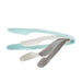 Confezione 3 pinze in polipropilene colore grigio chiaro e azzurro.H&H