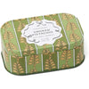Candela Cherie in latta stampata da 127 g (4,5 oz) - Verde e kaki - Pistacchio affumicato