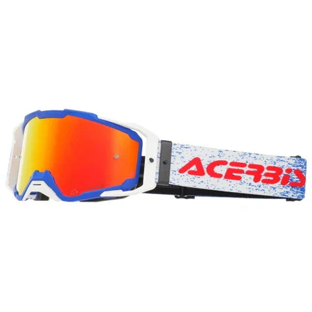 Acerbis MASCHERA VITRION MIRROR BLU/BIANCO