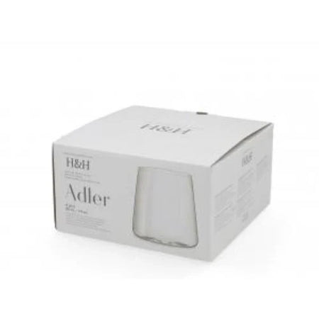 H&H - Set 4 Bicchieri Adler 30 cl