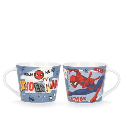 Home in rombo - Tazzone jumbo spiderman hero disney in new bone china decorata cc 420 colore blu