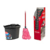 Vileda - Mocio vileda universale completo i con manico in plastica colore antracite