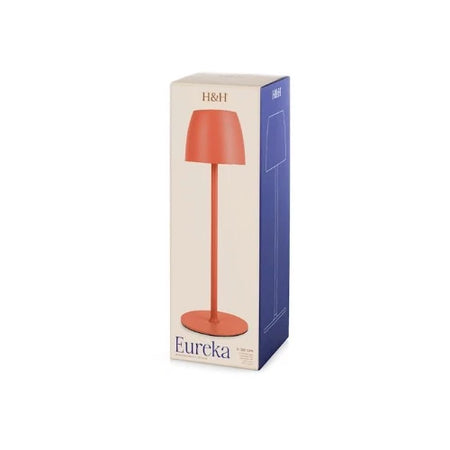 H&H - Lampada Eureka Arancione h 38 cm