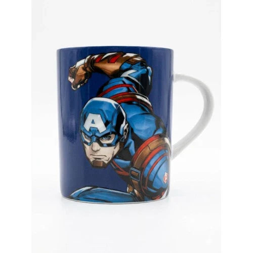 Home in rombo - mug avengers collegiate 330cc captain america