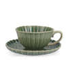 H&H - Set 6 Tazze Colazione Lotus Verde 400 cc