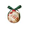 PALLA DI NATALE TRENINO CERAMICA