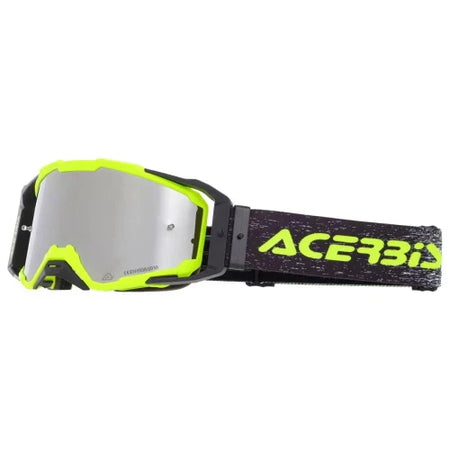 Acerbis Maschera vitrion mirror giallo fluo/nero