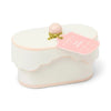 Candela in ceramica Cherie da 155 g (5,5 oz) - Rosa - Legno di Yuzu
