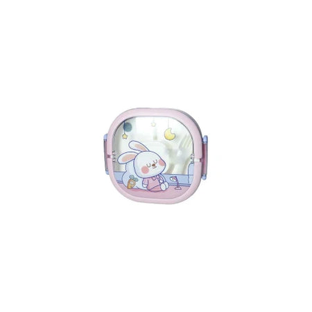 Brandani LUNCH BOX SOTTOVUOTO L'ORA DELLA PAPPA C/FORCHETTA,CUCCHIAINO, PORTACONDIMENTI PINK PP