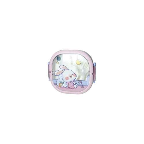 Brandani LUNCH BOX SOTTOVUOTO L'ORA DELLA PAPPA C/FORCHETTA,CUCCHIAINO, PORTACONDIMENTI PINK PP