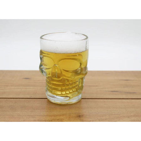 WINKEE Bicchiere da birra teschio 0,4 l