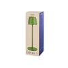 H&H - Lampada eureka da tavolo in metallo verde cm 38