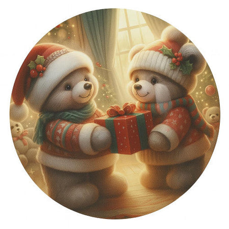 SOTTOPIATTO CHRISTMAS DECORO ORSACCHIOTTI