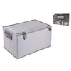 keeper - Organizer termico pieghevole neo in poliestere colore grigio cm 48x31,5x26,5