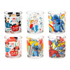 disney - set 6 bicchieri disney fantasie assortite 25cl