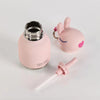 Mini Bestie coniglio - Borraccia termica da 200 ml con cannuccia