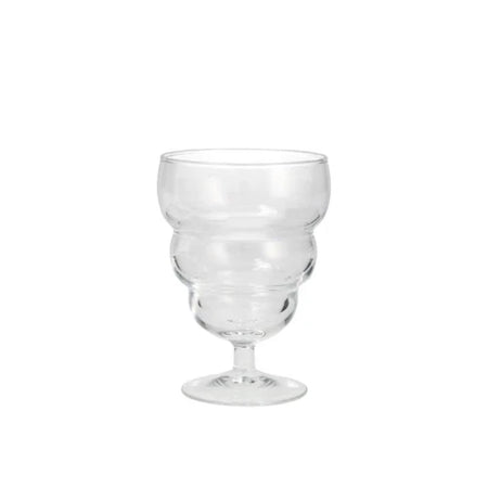 Arc - set 6 Coppe dessert jolly in vetro trasparente cl 35