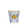 H&H - Confezione 3 bicchieri fruits h&h in vetro decorato cl 25