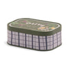 Candela in latta stampata Bistro da 127 g (4,5 oz) con motivo a olive - Fico e Oliva