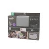 keeper - Organizer termico pieghevole neo in poliestere colore grigio cm 31,5x23x26,5