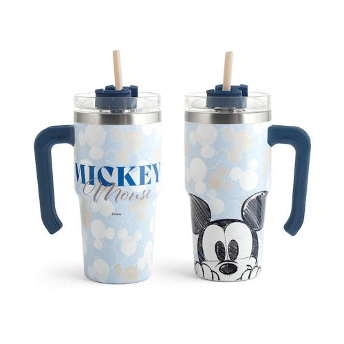 H&H Mug Termica in Acciaio Inox Mickey Blogger 0,6 L