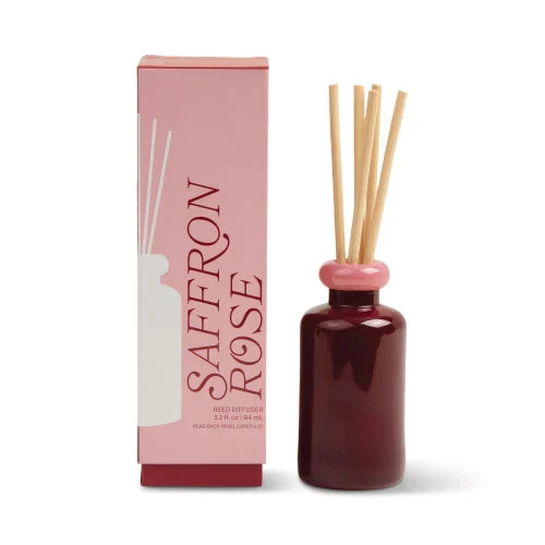 Diffusore in vetro impilabile da 94 ml (3,2 fl oz) rosso e rosa - Rosa zafferano
