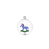 Ichendorf Palla di Natale cavallo a dondolo schiaccianoci