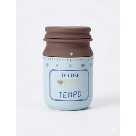 Brandani TIMER BARATTOLO FRESH TIME marrone