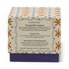 Candela in vetro Tulip da 155 g (5,5 oz) arancione e blu - Giardino e boschetto