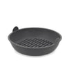 H&H - Contenitore in silicone per friggitrice ad aria tondo cm 23