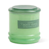 Candela impilabile in vetro da 198 g (7 oz) verde brillante e verde scuro - Verde menta